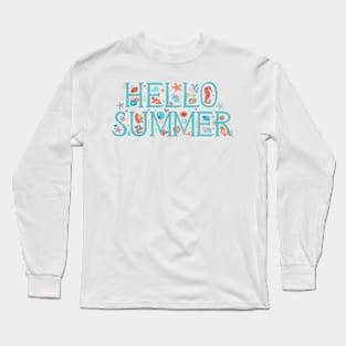 Hello summer Long Sleeve T-Shirt